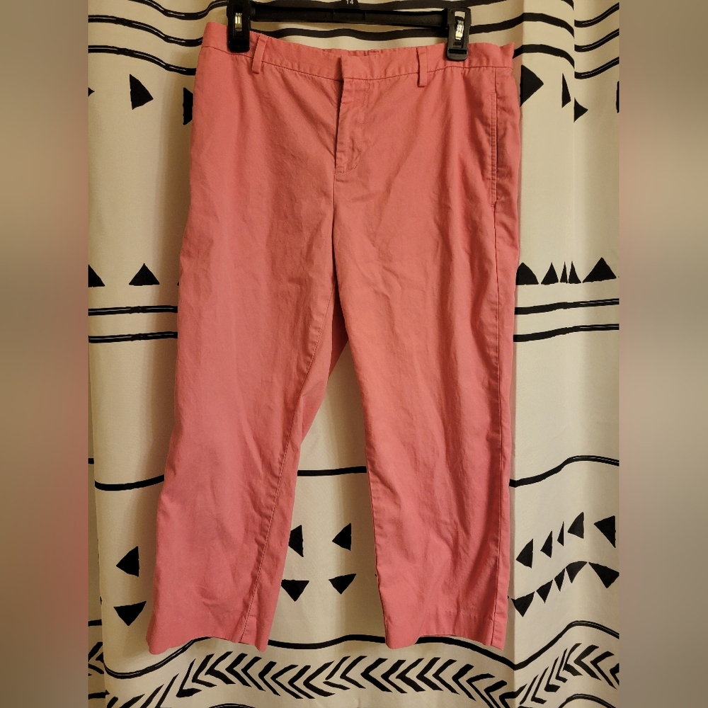 Ralph Lauren Cotton Capri Pink Pants